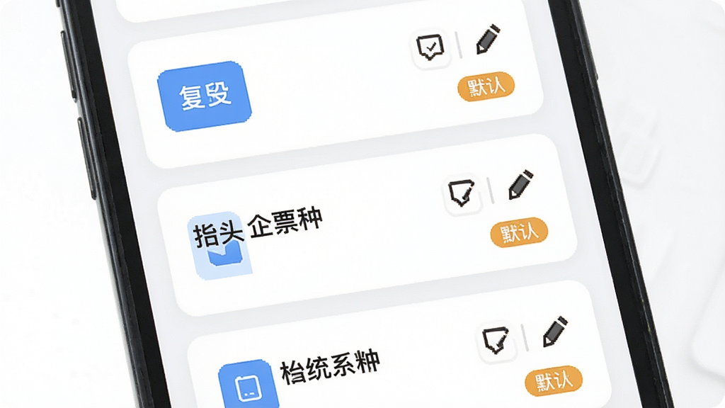 ���ӷ�Ʊ���鱨˰����̧ͷ�������棬����Ϊ�ֻ���Ļ����ʾ�����ҵ̧ͷ��Ƭ�б�������Ϊ�������У����Ϊ����ǳɫԲ�ǿ�Ƭ��ƣ�ϸ�ڰ������ư�ť���༭ͼ�ꡢĬ�ϱ�ǩ�����������ɾ����޶���Ԫ��