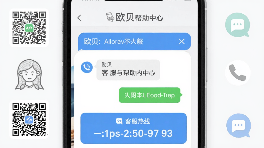 ŷ��APP�ͷ���������Ľ��棬����Ϊ�ֻ���Ļչʾ���߿ͷ��Ի����ںͿͷ����ߺ��룬���־��У�����Ϊ�ɾ��İ�ɫ��ǳ��ɫ�����Ϊ���ʵ�ã�ϸ�ڰ���΢�Ź��ںŶ�ά��Ϳͷ�ͼ�꣬���������ɾ����޶���Ԫ��