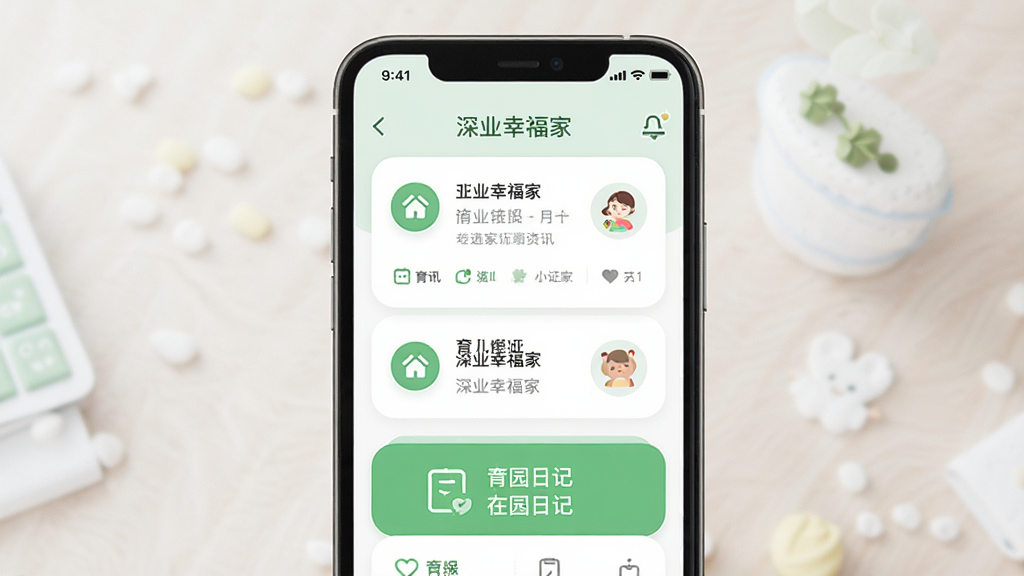 ��ҵ�Ҹ���Ӧ��������չʾ������Ϊ�ֻ���Ļ����ʾ������Ѷ��Ƭ����԰�ռ���ڣ����־��У��Ű��࣬������±�ƽ����ϸ�ڰ�����ɫ��ɫ��ͼ����Բ�ǿ�Ƭ�����ʸ��� �ɾ� �޶���Ԫ��