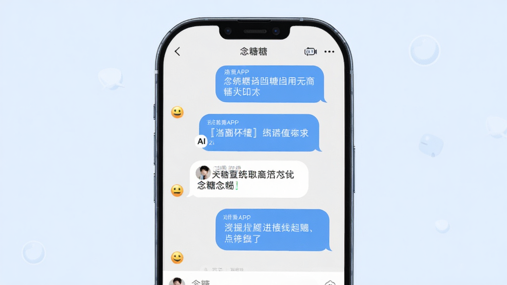 ����APP�������չʾ������Ϊ�ֻ���Ļ����ʾ�Ի����ݺ�AI���ֻظ��������������У��Ű�������������¼�Լ��ϸ�ڰ���ǳ��ɫ������Բ�����ݡ�����ͼ�꣬���ʸ���ɾ��޶���Ԫ��