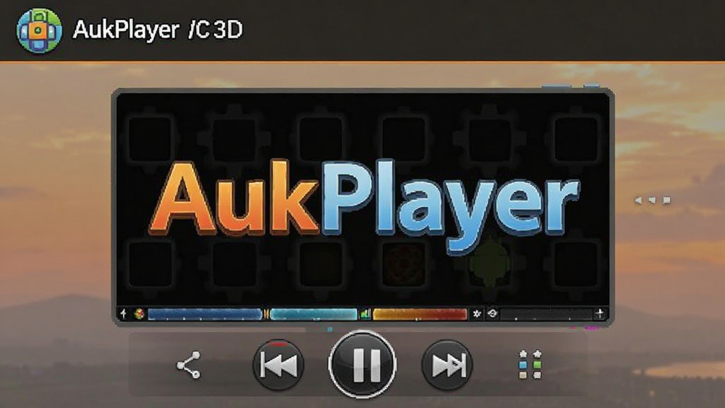 AukPlayer ��׿�� 3D������ �����ͼ
