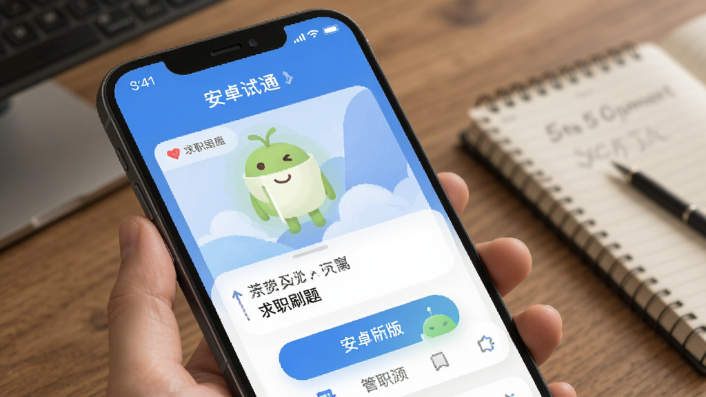 笔试通 安卓版 求职刷题软件界面