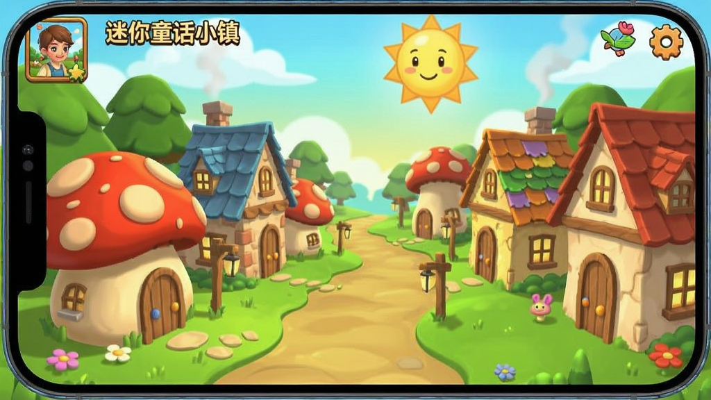 迷你童话小镇 安卓版 游戏截图