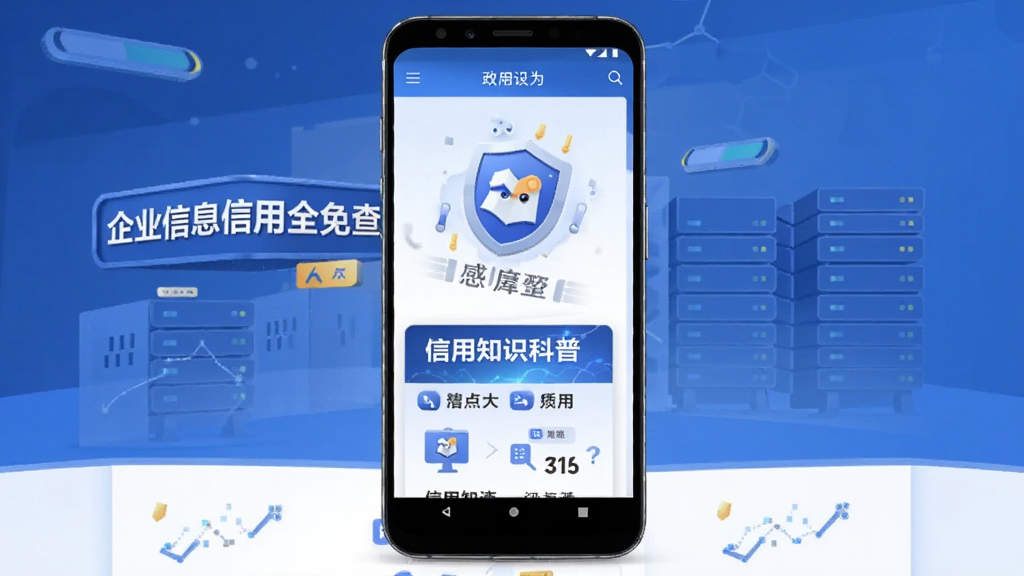企业信息信用全免查 信用知识科普页面 安卓版