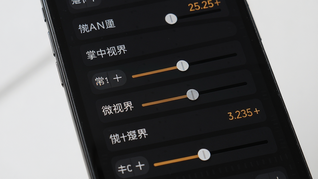 �����ӽ�APPͨ�����ڽ�����д������Ϊ�ֻ���Ļ��ʾ����΢�����飬����Ϊ�������е�8��ͨ����ǩ����ֵ���Ű湤��������Լ��ɫ��ϸ�ڰ����Ӽ���ť�͵�ǰ��ֵ���������������ɾ��޶���Ԫ��