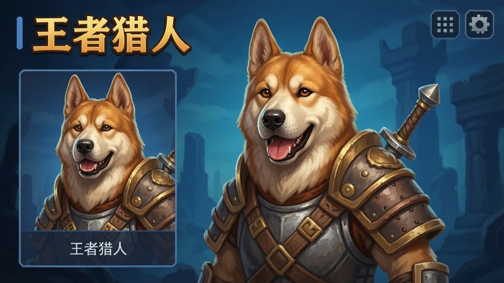 王者猎人 狗将角色图鉴 安卓版