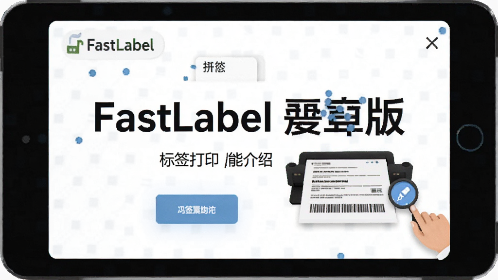 FastLabel ��׿�� ��ǩ��ӡ ���ܽ���ͼ