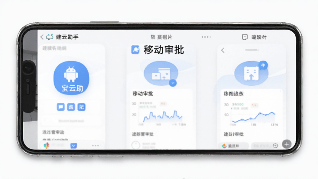 建云助手 安卓版 移动审批功能界面