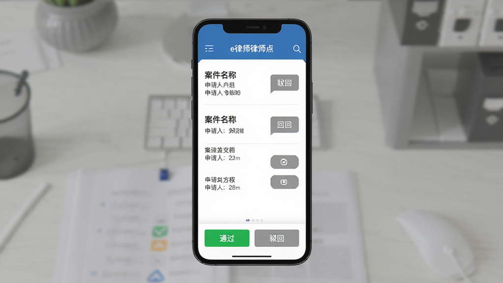 e��ʦ��ʦ���ƶ����������棬����Ϊ�ֻ���Ļ��ʾ�������б�������Ϊ���½ṹ�����������ײ�������ť���Ű������������Ϊ��ƽ��Ч�ʰ칫�磬ϸ�ڰ�����ɫͨ����ť����ɫ���ذ�ť��������������������Ϣ�����ʸ���ɾ��޶���Ԫ��