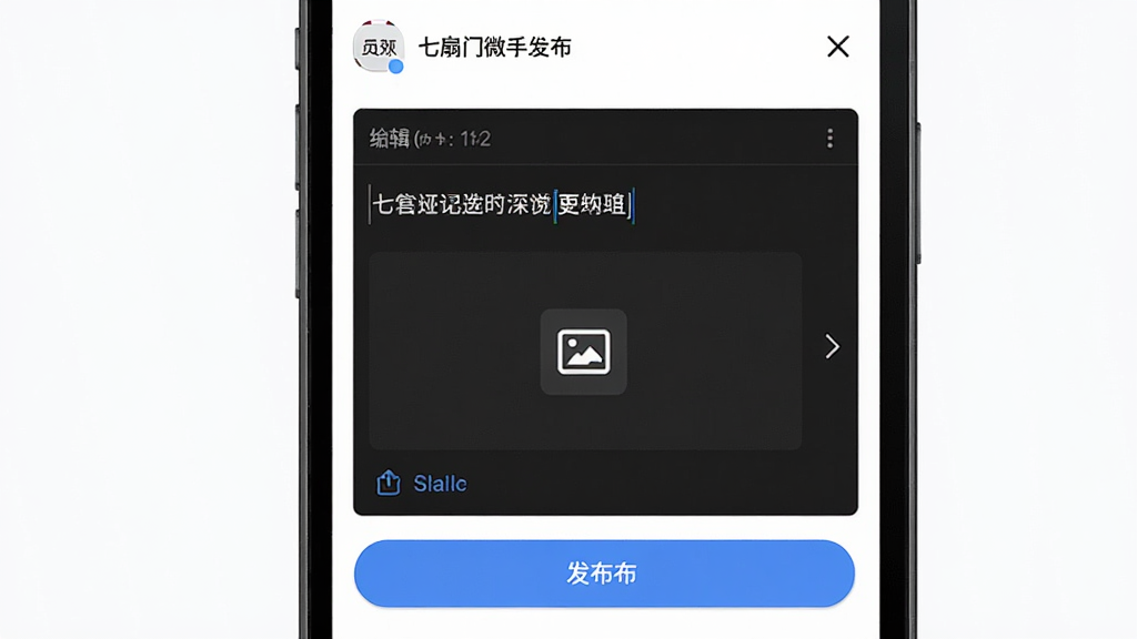 ������΢ͷ������ҳ�棬����Ϊ�ֻ���Ļչʾ�༭��ͷ�����ť���������½ṹ���Ű�ֱ�ۣ�������Ч��ϸ�ڰ���������������ͼƬ�ϴ�ͼ�꣬���ʸ��壬�ɾ����޶���Ԫ��
