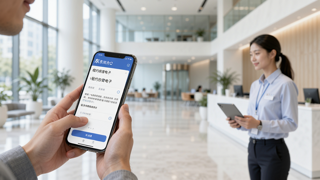 ��˷�칫�������й����޳���������Ϊд��¥�������⻧����Ӫ��Աͨ���ֻ�APP���ǩԼ������Ϊǰ����������ֻ�������Ϊ�ִ����칫�ռ䣬�Ű�Ϊ����ͼ�����Ϊ��������дʵ�磬ϸ�ڰ����ֻ���Ļ��ʾ��˷�칫���桢��Լ��ͬ���ӻ���������Ϣ���͵��������ʸ��壬�ɾ����޶���Ԫ��