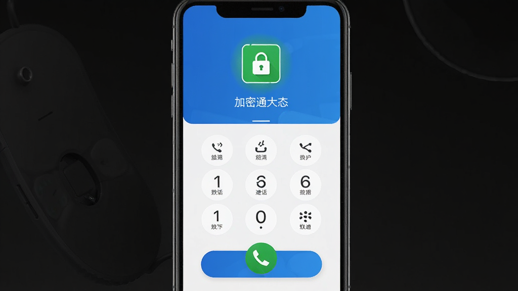 ��ѵ绰�����������ͼ������Ϊ�ֻ���Ļ��ʾ�����������ͨ��״̬ͼ�꣬���־��У��Ű��࣬���Ϊ�Ƽ������ɫ���䣬ϸ�ڰ�������ͨ����ť�밲ȫ����ʶ�������������ɾ����޶���Ԫ��