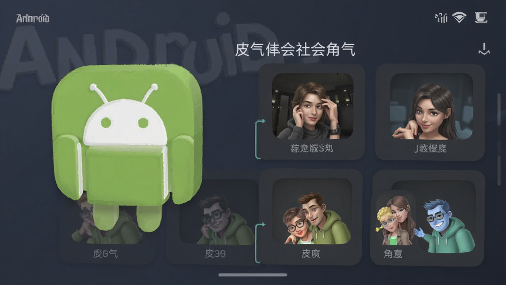 ��Ƥ�� ��׿�� ��ɫ�罻Ӧ�ý���