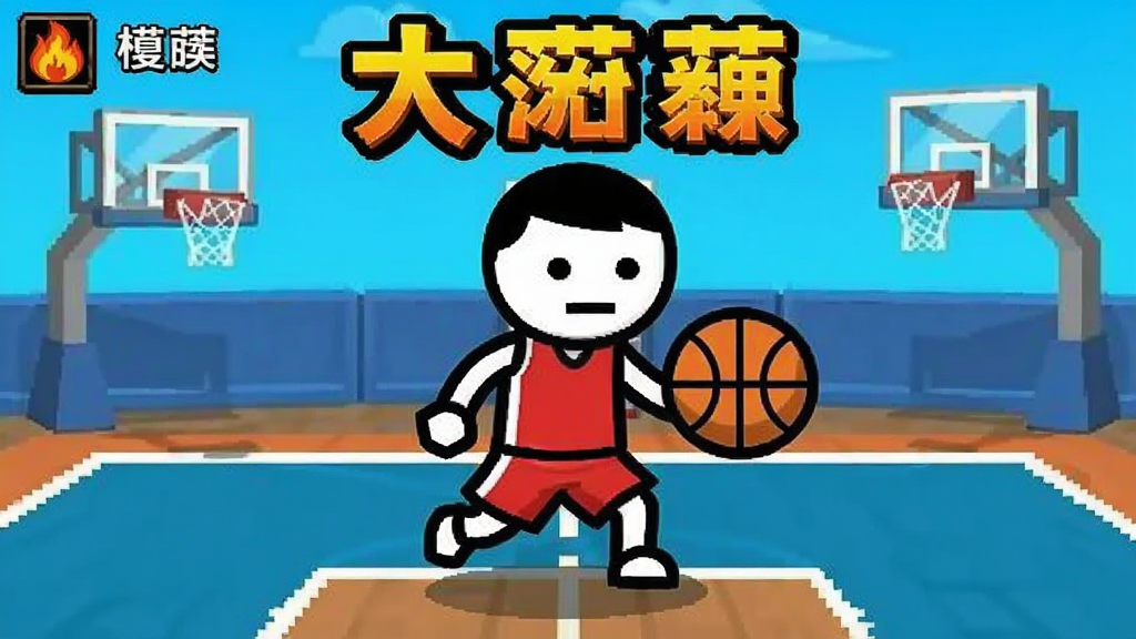 火柴人篮球中文版 安卓版 游戏截图