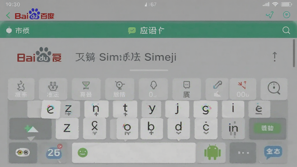 �ٶ��������뷨�ֻ��� Simeji ��׿�� ���ܽ���