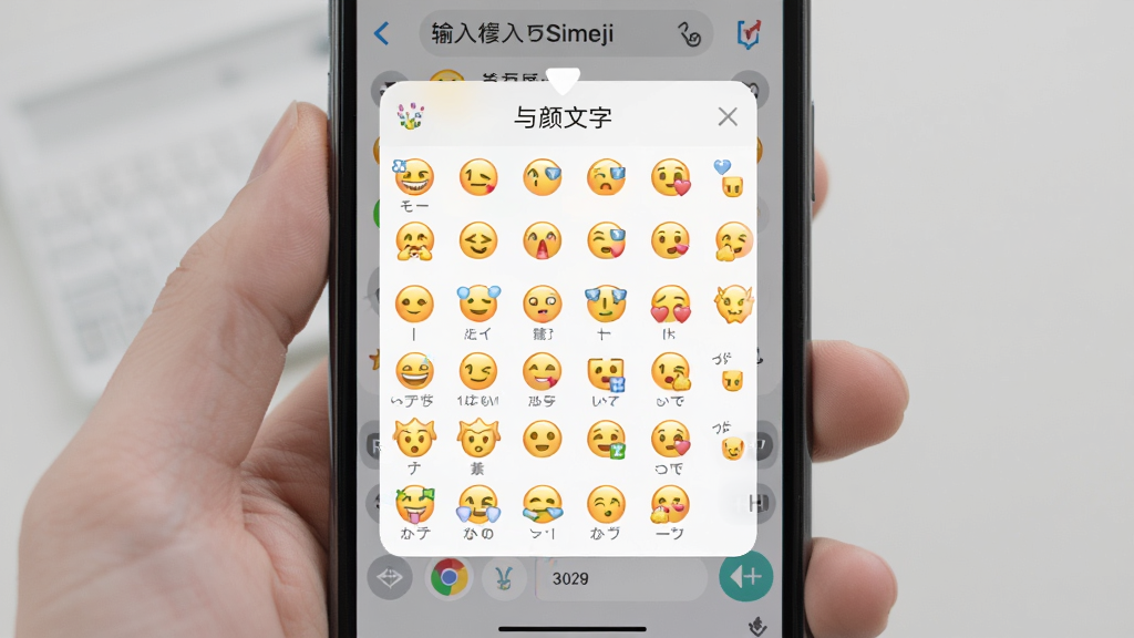 �ٶ��������뷨�ֻ��� Simeji ���������������ѡ����壬����Ϊ�ֻ����뷨���浯������ѡ�񴰿ڣ����־��У��Ű����������ɰ����ã�ϸ�ڰ������������ֺ�emojiͼ�꣬���ʸ��壬�ɾ����޶���Ԫ��