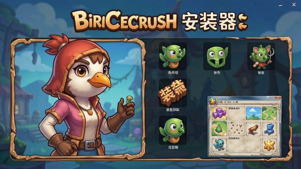 BirdieCrush安装器 角色养成 装备获取 攻略