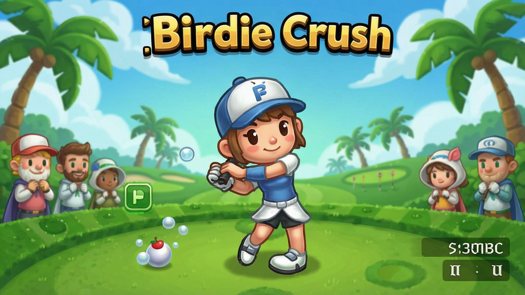 萌幻飞球Birdie Crush 游戏画面 角色养成 高尔夫竞技