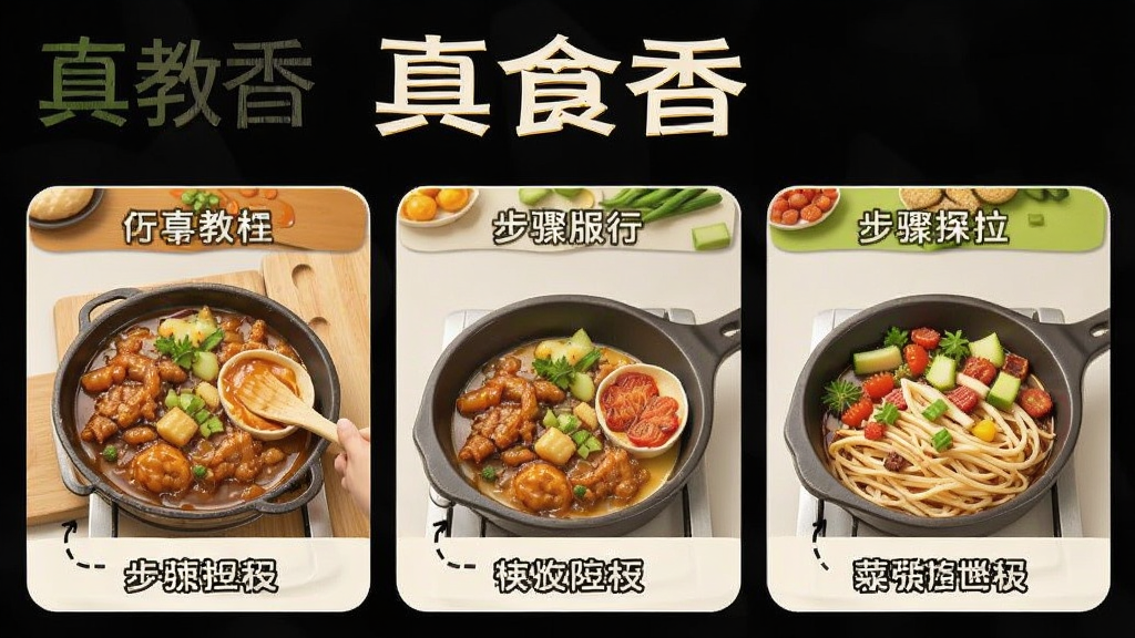真食香 安卓版 做菜教程 步骤图