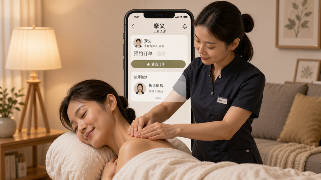 Ħ��APP�������÷������չʾ������Ϊ��ʦΪ�˿ͽ��м羱��Ħ������Ϊ�ֻ���Ļ����ʾԤԼ�����ͼ�ʦ��Ϣ���Ű������������ܰרҵ��ϸ�ڰ�����͵ƹ������Ҿӻ��������ʸ���ɾ��޶���Ԫ��