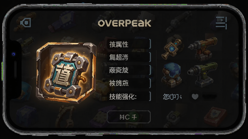OverPeak 道具属性 技能强化 安卓版