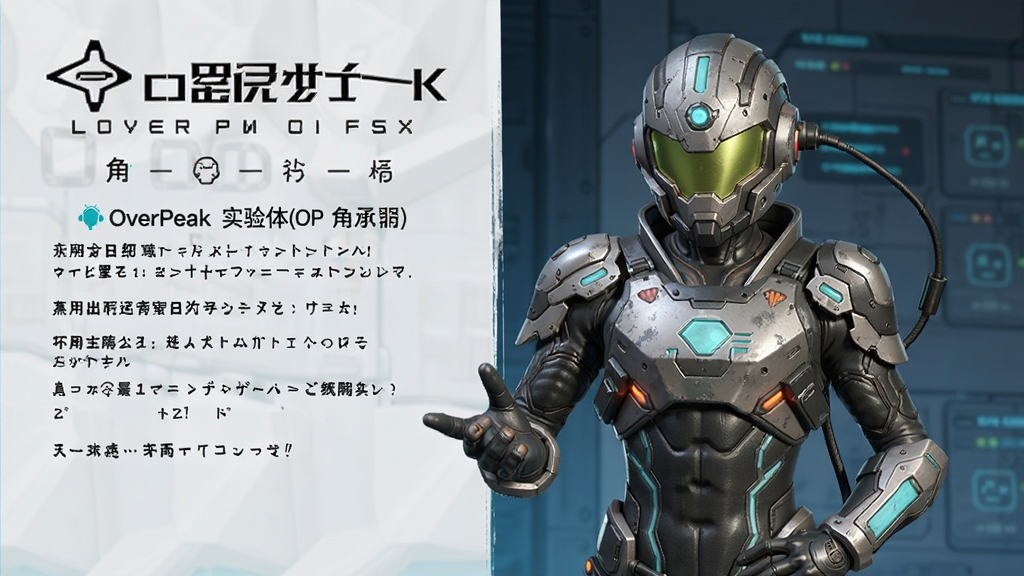 OverPeak 实验体OP 角色介绍 安卓版