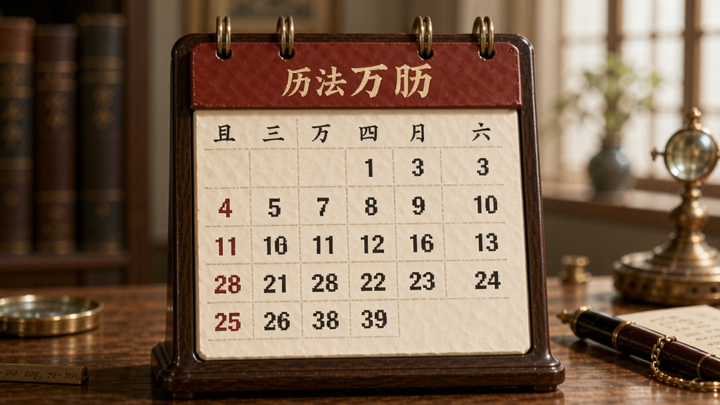 历法万年历 日历功能展示