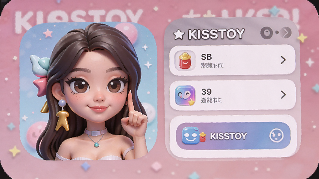 KISSTOY 女性情趣潮玩app 界面功能预览