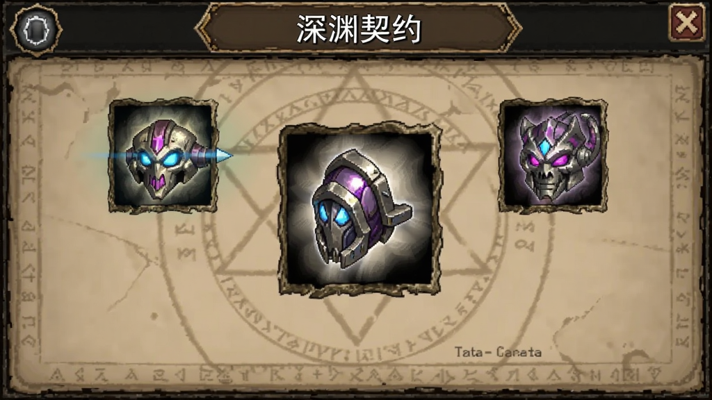 深渊契约 安卓版 装备界面