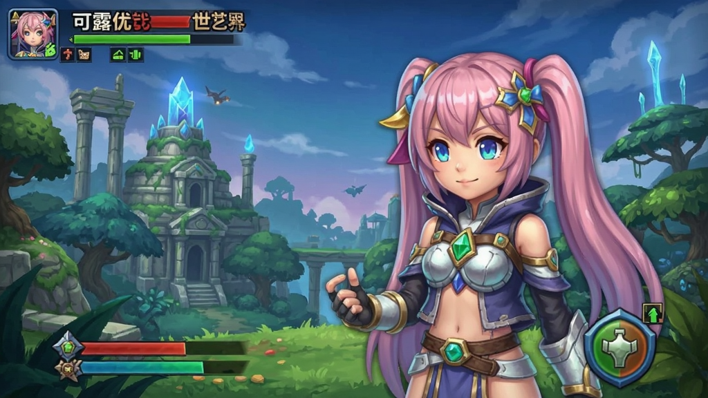可露优世界 安卓版 游戏画面