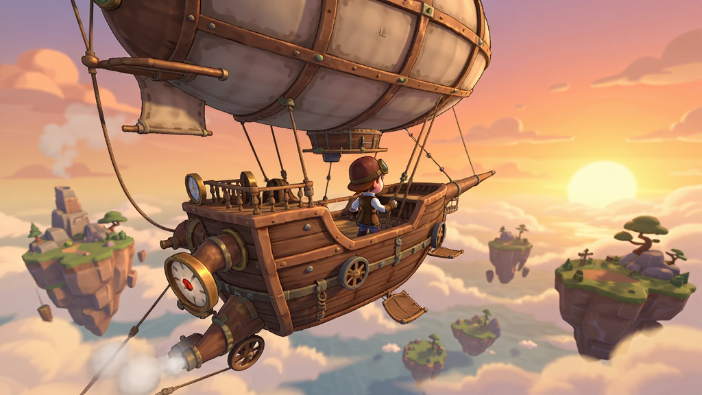 MerchantOfTheSkies ��Ϸ��ɫ���ͧ�ڸ��յ��亽�еĳ���������������һ��������˷��ķ�ͧ���·���Ư���ĵ�����ƺ�����ճ���ůɫϦ������ɫվ�ڷ�ͧ�װ�������Զ�������Ϊ���ɿ�ͨ�磬ϸ�ڷḻ�����������ɾ����޶���Ԫ��