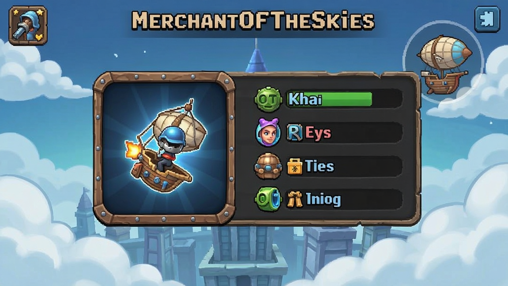 MerchantOfTheSkies �������� ��׿�� ��Ϸ����