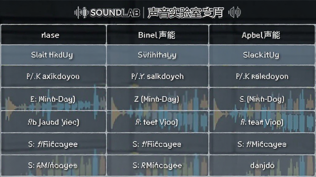SoundLab ����ʵ���� ��׿�� ���ܱ���