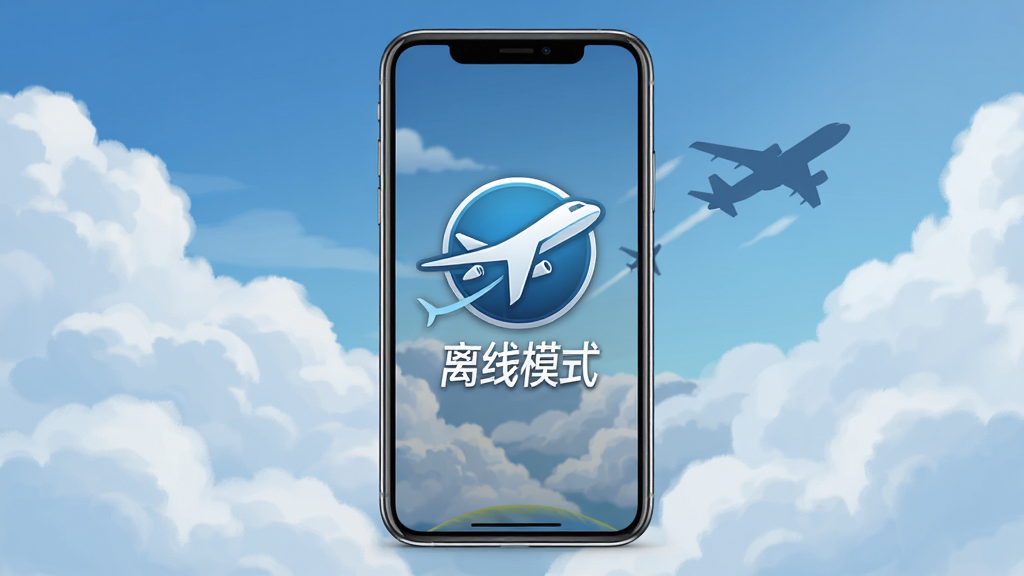 Flight Simulator World ����ģʽ�������棬�ֻ���Ļ��ʾ��ϷLogo�롰����ģʽ������������Ϊ�ֻ������־��У��Ű�������湹ͼ��������£�ϸ�ڰ����ƶ䱳�����ɻ���Ӱ�����ʸ��壬�ɾ����޶���Ԫ��