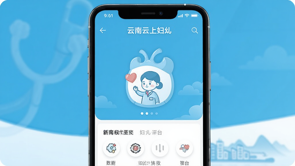 云南云上妇幼 安卓版 妇幼医生学习平台 界面预览