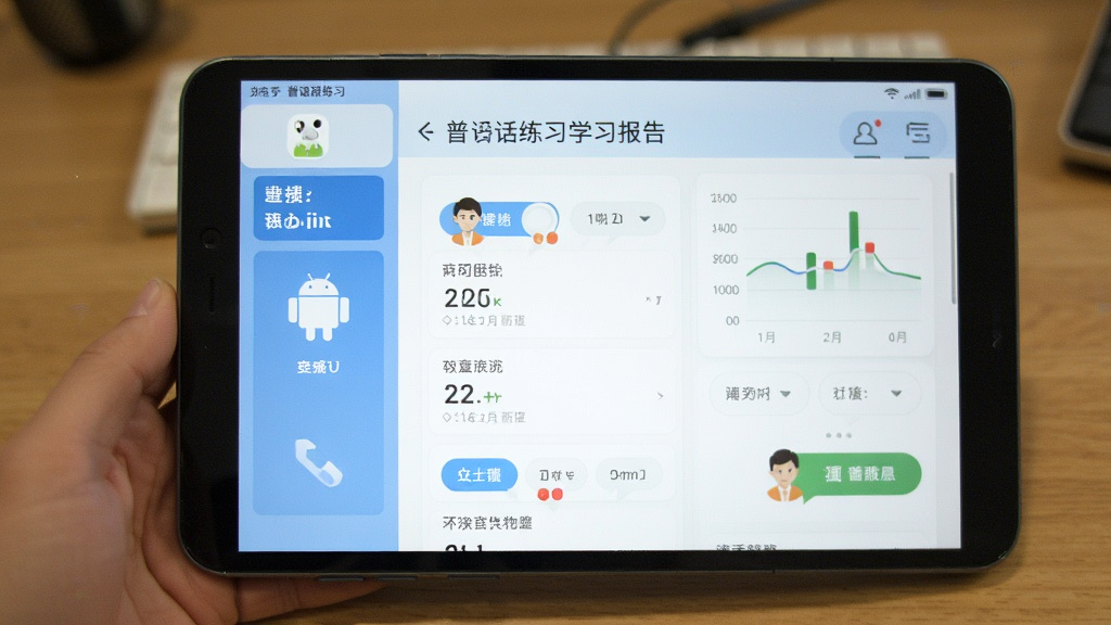 普通话练习 安卓版 学习报告数据界面