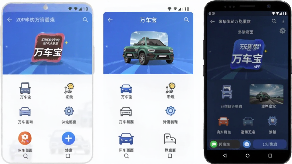 万车宝APP功能界面展示图 安卓版