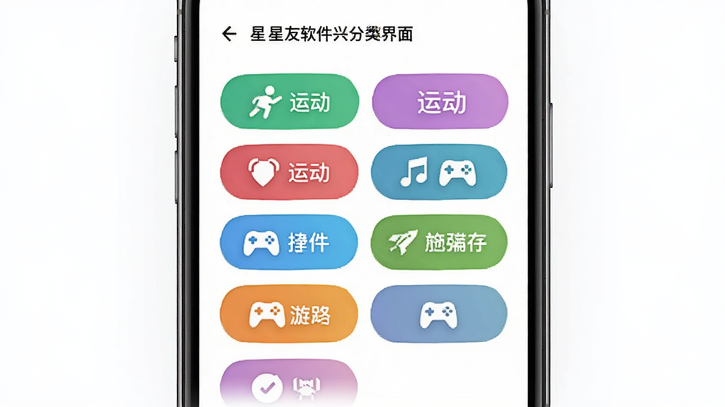 ����������Ȥ������棬����Ϊ�ֻ���Ļչʾ�����ɫ��Ȥ��ǩ�����־��У��Ű��࣬��������ִ���ϸ�ڰ����˶��������ε�ͼ�꣬���������ɾ��޶���Ԫ��