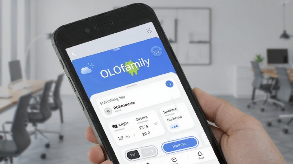 OLOfamily 安卓版 企业商务社交软件界面