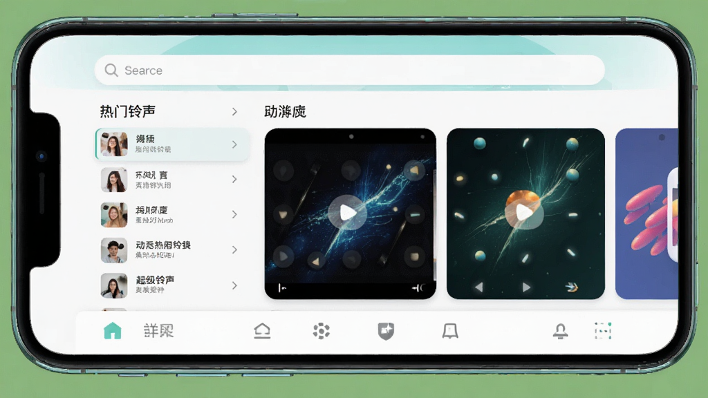 ����������Ӧ�������棬�������������м�չʾ���������񵥺Ͷ�̬��ֽԤ�����ײ������������¼�Լ����ֻ���Ļչʾ���ɾ��޶���Ԫ�أ����廭��