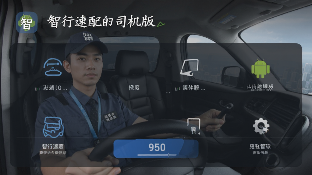 智行速配司机版 安卓版 功能界面
