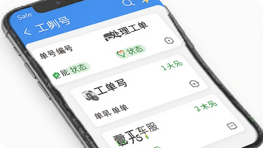 Ҽ�ó��� APP �����б����棬�ֻ���Ļչʾ���������������Ƭ�������������Ű����룬��ƽ����Ʒ��ϸ����ʾ������ź�״̬��ǩ�������������ɾ����޶���Ԫ��
