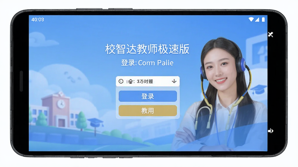 校智达教师极速版 登录页面 安卓版