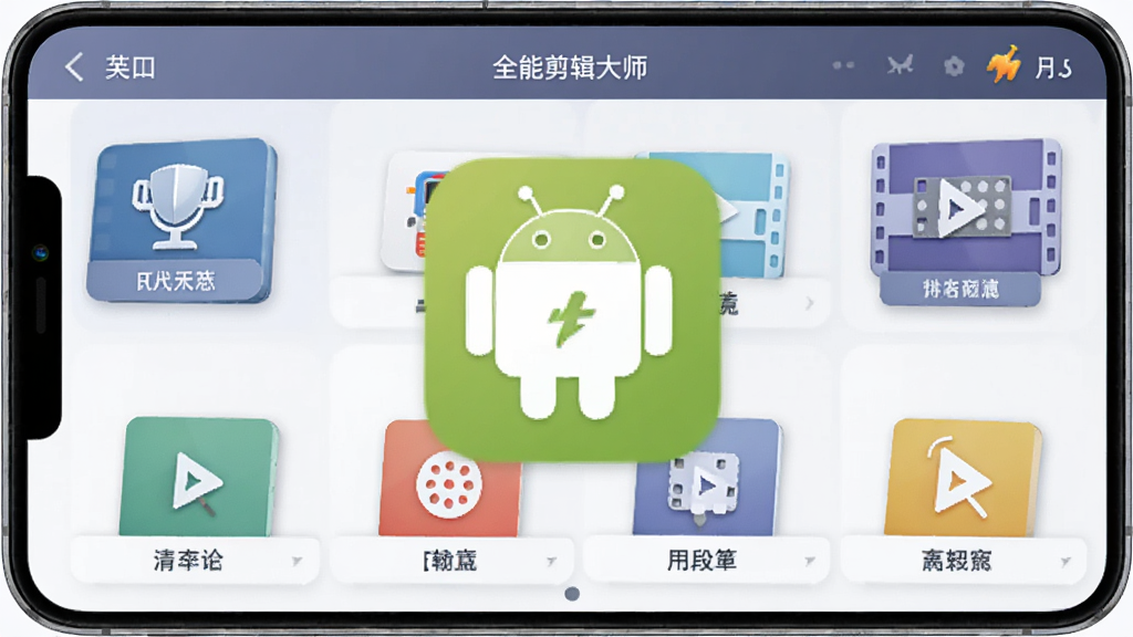 全能剪辑大师 安卓版 功能界面