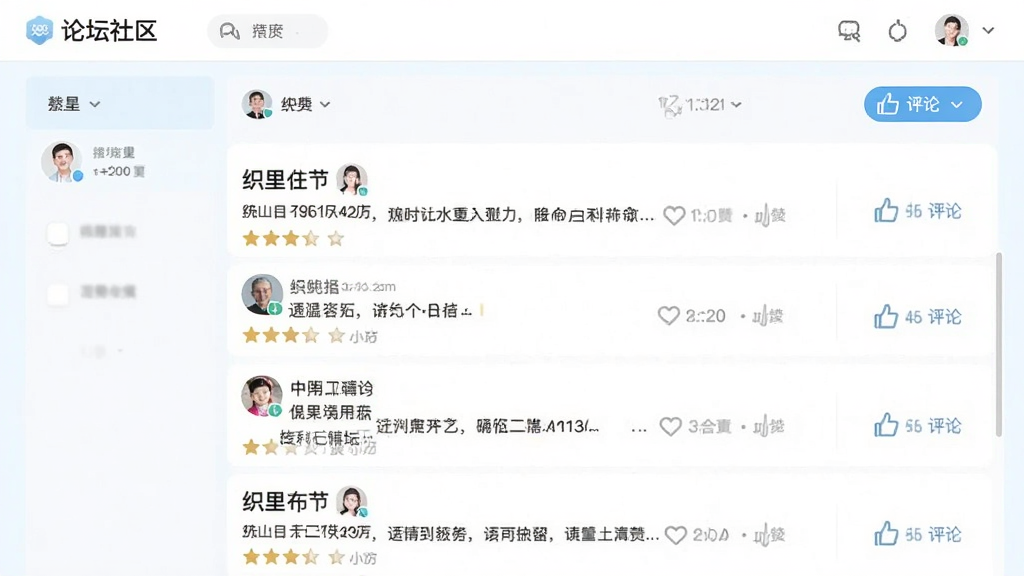 ֯����Ӧ������̳�������棬����Ϊ�����б����û�ͷ�񣬲���Ϊ���ҷ������Ű����룬�������ǳɫ��ϸ�ڰ����������۰�ť�������������ɾ����޶���Ԫ��