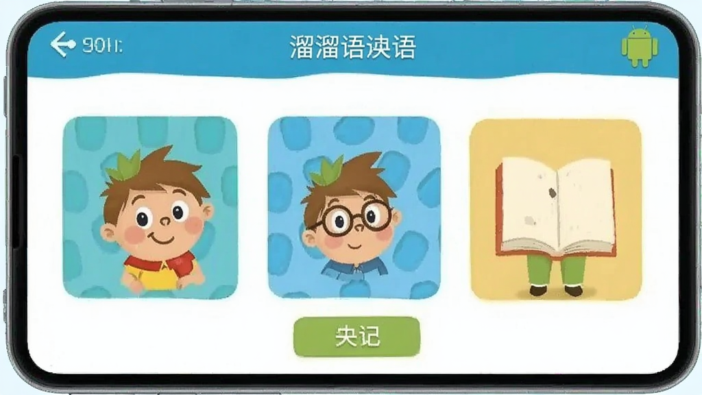 溜溜英语 安卓版 学习界面