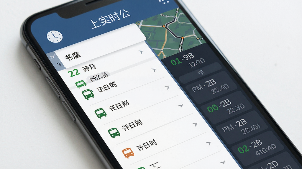 ����ʵʱ����APP���ܽ��棬����Ϊ�ֻ���Ļ��ʾ������·�б���ʱ��������ַ����������Ű����룬����Լ����ϸ�ڰ���ʱ��ͼ������·��ţ������������ɾ����޶���Ԫ��