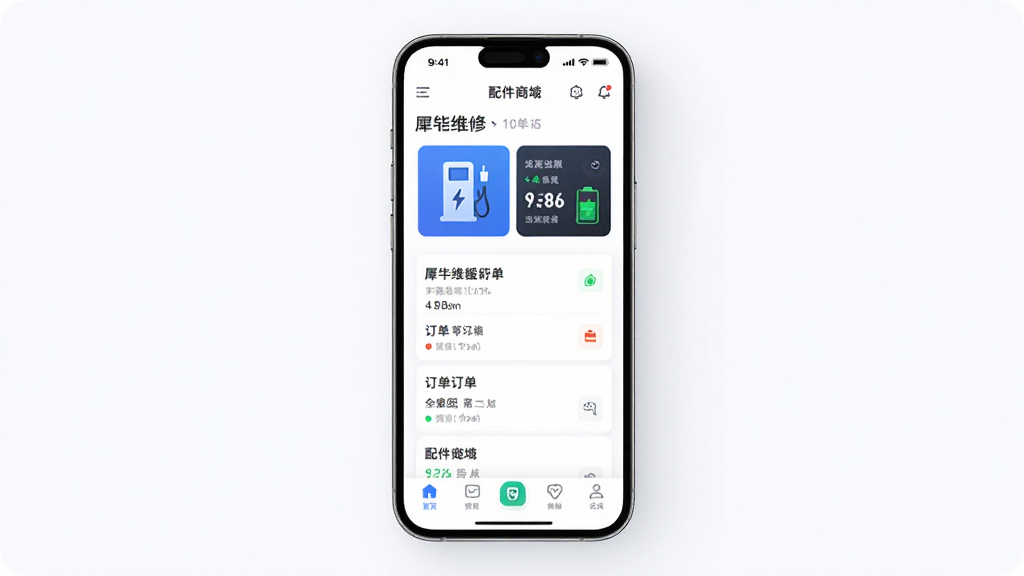 Ϭţ��Ԯ����ʦ��APP����չʾ������Ϊ�ֻ���Ļ����ʾ����Դά�޽ӵ��б�������̳�ҳ�棬����Ϊ���з��õ��ֻ��������Ű�����չʾ��ҳ����ģ�飬���Ϊ�ִ��Ƽ���UI��ƣ�ϸ�ڰ������׮ͼ�ꡢ��ؼ�����ݿ�Ƭ��������Ƭ�͵ײ������������ʸ���ɾ��޶���Ԫ��