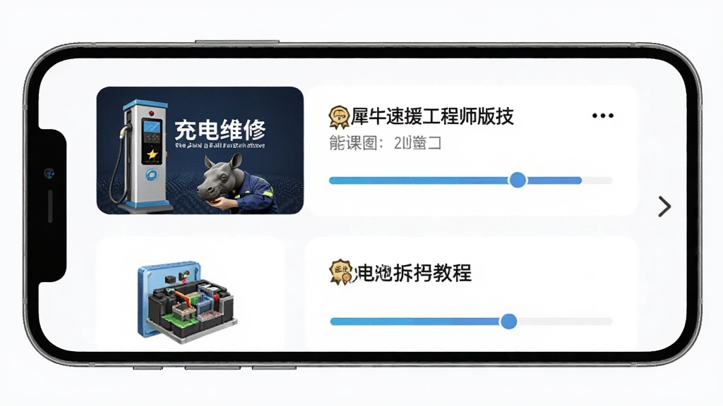 Ϭţ��Ԯ����ʦ�漼����ѵҳ�棬����Ϊ�ֻ���Ļչʾ��Ƶ�γ��б��Ͳ��Ž��棬����Ϊ���γ̷����Ҳ�γ̱�����ѧϰ���������Ű���ÿ�Ƭʽ��ƣ����Ϊ���߽�����APP�����ϸ�ڰ������׮ά�޿γ̷��桢��ز��̳�ͼ��ͽ�ҵ֤����£����������ɾ��޶���Ԫ��