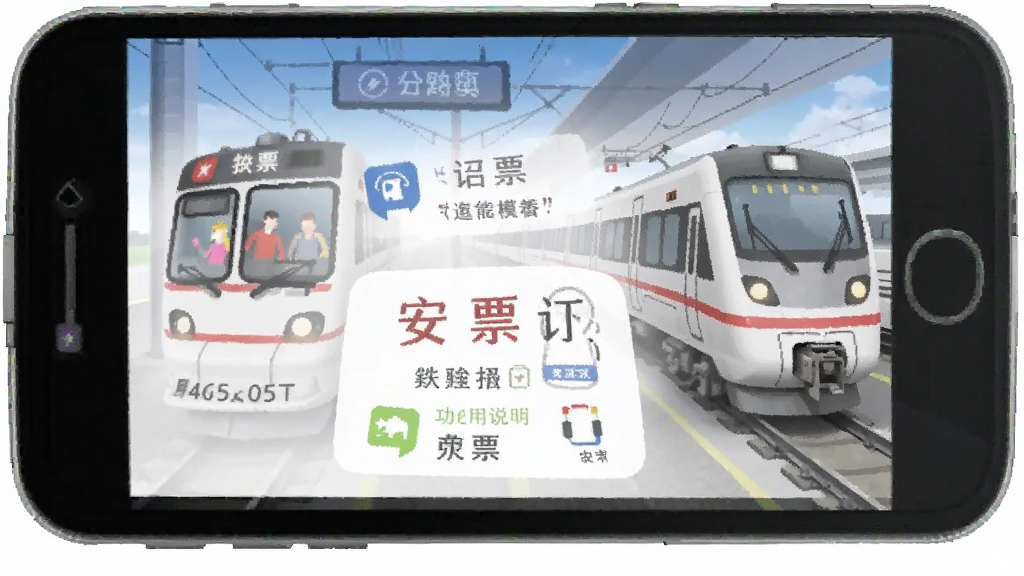 铁路订票 安卓版 功能模块 使用说明